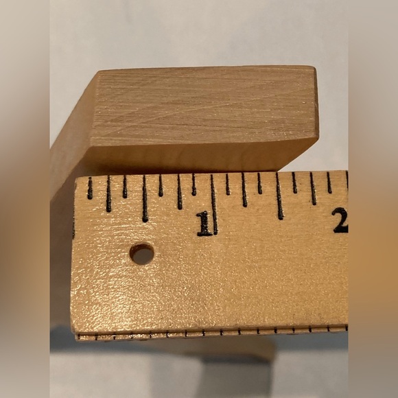 IKEA Bookends Birch Wood Natural Neutral X Bookstands Skribent Set of 5 - Picture 4 of 11